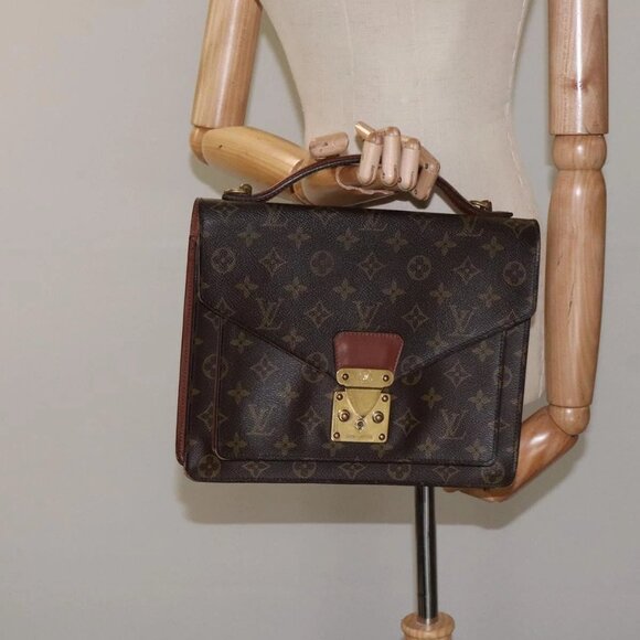 LOUIS VUITTON Monogram Monceau 28 Hand Bag M51185 LV Auth yk17951 - Picture 14 of 16
